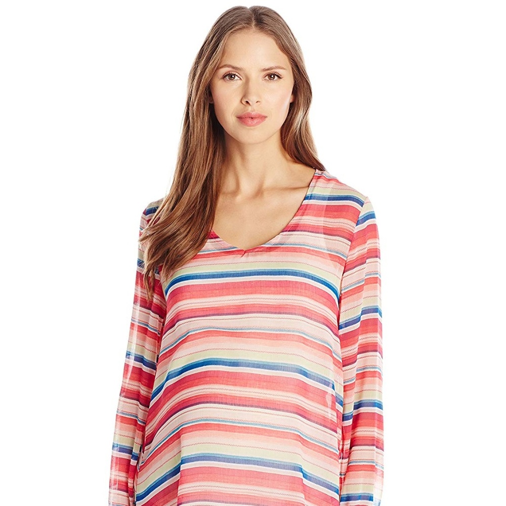 NWT Everly Grey Women's Maternity Lina Top, Pink